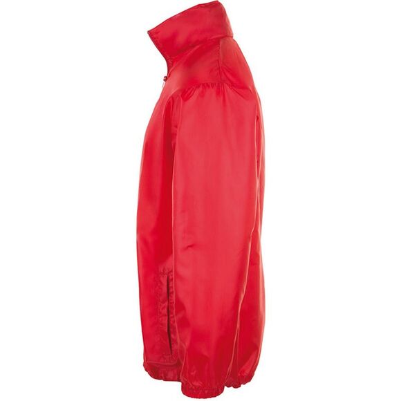 SOLS Unisex Shift Showerproof Windbreaker Jacket / Red - Picture 3 of 4